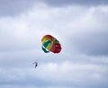 Free Parachute Jumper Royalty Free Stock Photos - 1288838