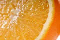 Free Juicy Orange Slice Very Close-up Stock Photos - 12830393