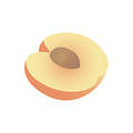 Free Peach Royalty Free Stock Photos - 136048