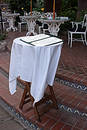 Free Menu Stand Stock Photography - 136382