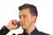 Free Business Call - Serious Look Royalty Free Stock Photos - 133428