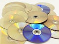 Free A Pile Of Cds Stock Photography - 13029252