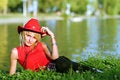 Free Sexy Blonde Cowgirl Royalty Free Stock Photos - 1315768