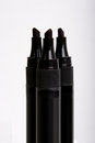 Free Black Marker Pens Royalty Free Stock Photography - 1322637