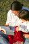Free Mother And Child Reading Royalty Free Stock Photography - 1329477