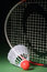 Free Shuttlecock And Badminton 3 Stock Photography - 1339842