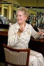 Free Mature Woman At Bar Stock Photo - 1344660