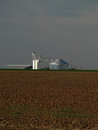 Free Grain Storage In West Texas Stock Image - 1344911