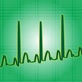 Free Heartbeat Green Stock Photo - 1355150