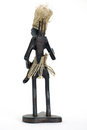 Free Wood Man - Back View Stock Photos - 1369243