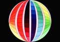 Free Rainbow Coloured Ball Royalty Free Stock Photography - 1376047