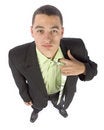Free Headshot Of Burned Out Businessman Royalty Free Stock Images - 1383449