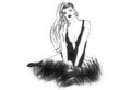 Free Salon Logo Royalty Free Stock Images - 1387249
