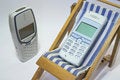 Free Retirement Cell Phone Stock Photography - 1396252