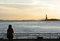 Free Admiring The Statue Of Liberty Stock Photography - 1399982