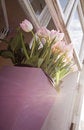 Free Tulips On Windowsill Stock Photos - 13925923