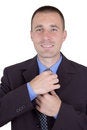 Free Doing A Tie Stock Photos - 1407603
