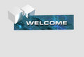 Free Logo Banner Welcome Royalty Free Stock Photo - 1417595