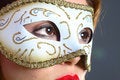 Free Brunette With Mask Closeup Royalty Free Stock Photo - 1418605