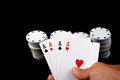 Free Four Of A Kind Royalty Free Stock Photos - 1421268
