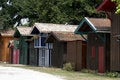 Free Cabins In Biganos, France Stock Images - 1422184