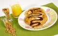 Free Whole Weat Pancakes Stock Image - 1436091