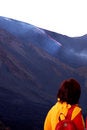 Free Watching The Lavic Flow Stock Image - 1439011