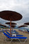Free Beach Umbrella And Beds Stock Images - 1430484
