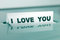 Free I LOVE YOU Message Concept Royalty Free Stock Photo - 1431535