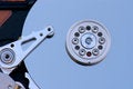 Free Hard Disk Drive Macro Royalty Free Stock Photography - 1441437