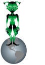 Free Alien In The US Stock Photography - 1449542