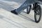 Free Close Up Of Male Leg On Bmx Stock Photography - 1443792