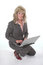Free Business Woman At Work On Laptop Stock Images - 1452834