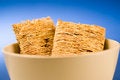 Free Wheat Biscuit Breakfast Royalty Free Stock Photos - 1461088