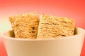 Free Wheat Biscuit Breakfast Royalty Free Stock Image - 1461096