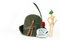 Free Alpini Skis And Hat And Motto Royalty Free Stock Images - 1462099