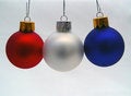 Free Snowy Xmas Ornaments 4 Royalty Free Stock Image - 1476376
