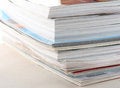 Free Stack Of Magazines Stock Image - 1484101