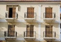 Free Six Balconies Royalty Free Stock Photos - 1485598