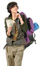 Free Woman With A Backpack Stock Photos - 1495913
