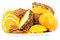 Free Exotic Fruits On The White Plate Stock Images - 15004264