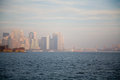 Free New York City Skyline In Fall Sunset Royalty Free Stock Photography - 1511167