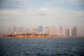 Free New York City Skyline In Fall Sunset Royalty Free Stock Images - 1511169