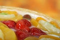 Free Summer Garden Fruits In A Sweet Glazed Cream Pie Dessert Royalty Free Stock Photo - 1515615