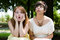 Free Girls With Funny Facial Expressions Stock Photo - 15159890