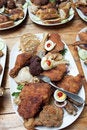 Free Plate Of Fried Chicken Stock Photo - 15223460