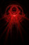 Free Big Abstract Fractal On Black Background Stock Photos - 15381553