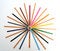 Free Multi-colored Pencils Have The Form Of A Star Stock Photos - 1546783