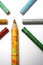 Free The Multi-colour Big Pencil Is Surrounded By Color Pencils Stock Photo - 1547100