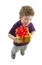 Free Toddler With Present Stock Photos - 1559413